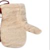 Ealafee Women Winter Cute Fluffy Bear Plush Navy Paw Claw Gloves Soft Mittens view 4