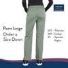 CHEROKEE Workwear Professionals Women Scrubs Pant Mid Rise Straight Leg Pull-on Cargo WW170T, L Tall, Olive view 3