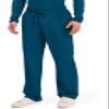 Cherokee Scrubs for Men Tapered Leg Cargo Scrub Pants with Zip Fly, 5 Pockets Elastic Waist 2-Way Stretch & Easy Care - WW190, XS, Caribbean Blue view 3