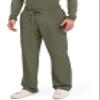 Cherokee Scrubs for Men Tapered Leg Cargo Scrub Pants with Zip Fly, 5 Pockets Elastic Waist 2-Way Stretch & Easy Care - WW190, M Short, Olive view 3