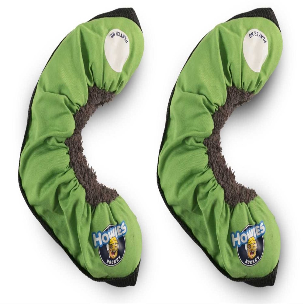 Howies Hockey Tape - Ice Skate Blade Soakers - Neon Youth Skate Guards (Size: Up to 13Y) - Covers and Protects Skate Blades