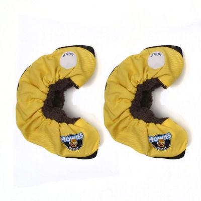 Howies Hockey Tape - Ice Skate Blade Soakers - Yellow Senior Skate Guards (Size: 6.0-13.0) - Covers and Protects Skate Blades