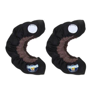 Howies Skate Guard Soakers - Hockey Skate Blade Cover/Protector Choose Your Color - 1 Pair (Junior, Black)