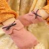 Ealafee Sexy Red Wool Gloves for Women Windproof Mitten Warm Touch Screen Gloves view 3