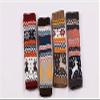 Ealafee Women Winter Coffee Half Finger Knit Gloves Soft Deer Crochet Mittens view 4