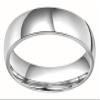 CROWNAL 4mm 6mm 8mm Titanium Wedding Couple Bands Rings Men Women Dome Polished Engraved I Love You Comfort Fit Size 4 To 16 (4mm,9.5) view 2