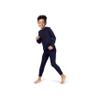 Rocky Thermal Underwear Kids, Boys Thermal Underwear Set Long Johns Thermals Kids Base Layer kid thermals top bottom set Boys Winter Clothes Shirt & Pants, Ski/Extreme Cold (Navy, X-Small)