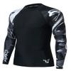 HUGE SPORTS Wildling Series UV Protection Quick Dry Compression Rash Guard (Cobra,2XL) view 1