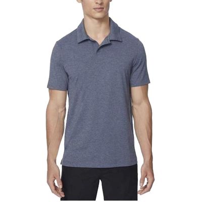 32 Degrees Mens Short Sleeve Polo X-Large Ht Moonlight