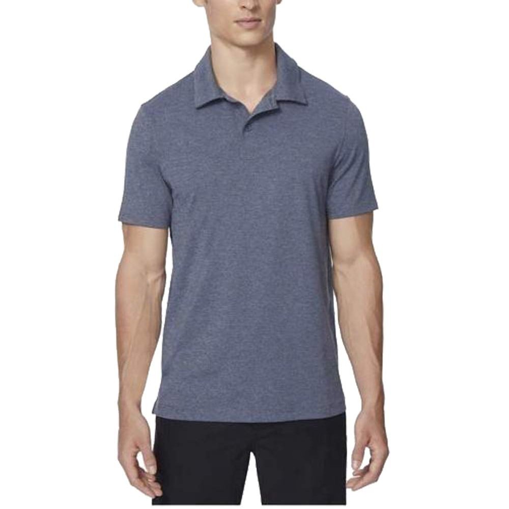 32 Degrees Mens Short Sleeve Polo X-Large Ht Moonlight