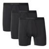 32 Degrees Mens 3 Pack Active Cool Mesh Quick Dry Boxer Brief (XLARGE, BLK/BLK/BLK) view 1