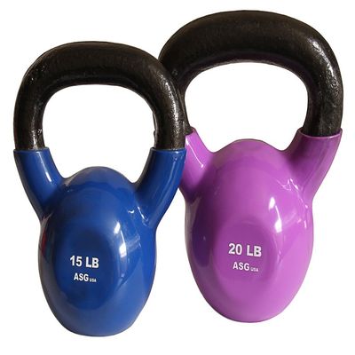 Ader Vinyl Kettlebells (15,20lb)
