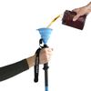 WhiSki Poles Original Best Gift for Skiers - SKI Pole FLASKS Holding 16 oz + Free Collapsible Funnel + Stickers view 2