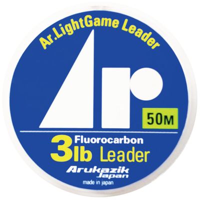Arukazik Japan Leader Ar. Light Game Leader Fluorocarbon 50m 3lb Clear 28714 [Parallel Import]