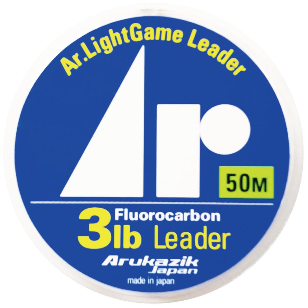 Arukazik Japan Leader Ar. Light Game Leader Fluorocarbon 50m 3lb Clear 28714 [Parallel Import]