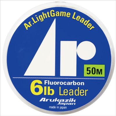 Arukazik Japan Leader Ar. Light Game Leader Fluorocarbon 50m 6lb Clear 28717 [Parallel Import]
