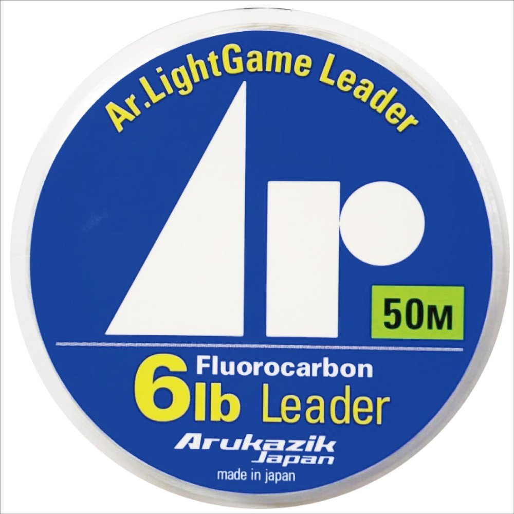 Arukazik Japan Leader Ar. Light Game Leader Fluorocarbon 50m 6lb Clear 28717 [Parallel Import]