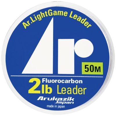 Arukazik Japan Leader Ar. Light Game Leader Fluorocarbon 50m 2lb Clear 28713 [Parallel Import]