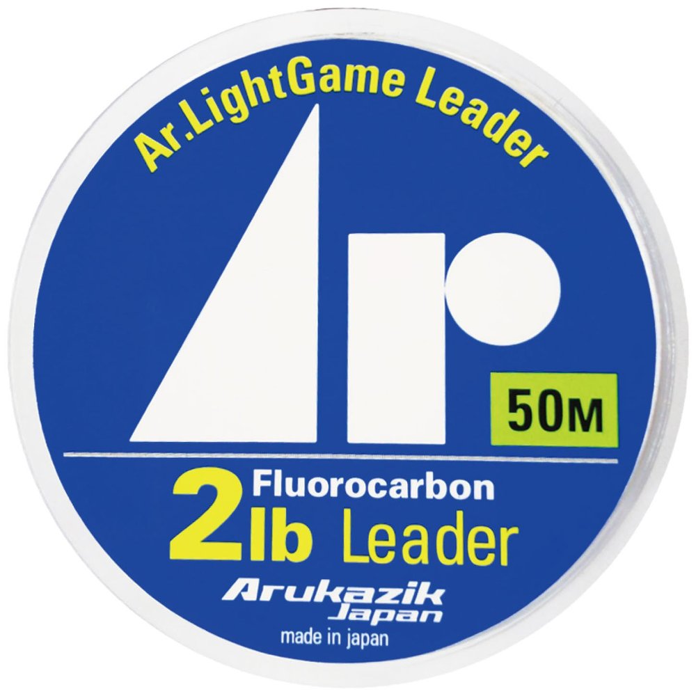 Arukazik Japan Leader Ar. Light Game Leader Fluorocarbon 50m 2lb Clear 28713 [Parallel Import]