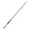 13 FISHING - Defy Silver - 6'6" L Spinning Rod - 2pc - DEFSS66L-2, Black view 1
