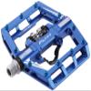 Funn Mamba MTB Clipless Pedals, Single Sided Clip Mountain Bike Pedals, Compatible with SPD Cleats, 9/16-Inch CrMo Axle Bicycle Pedals for MTB/BMX/Gravel Cycling (Blue) view 1