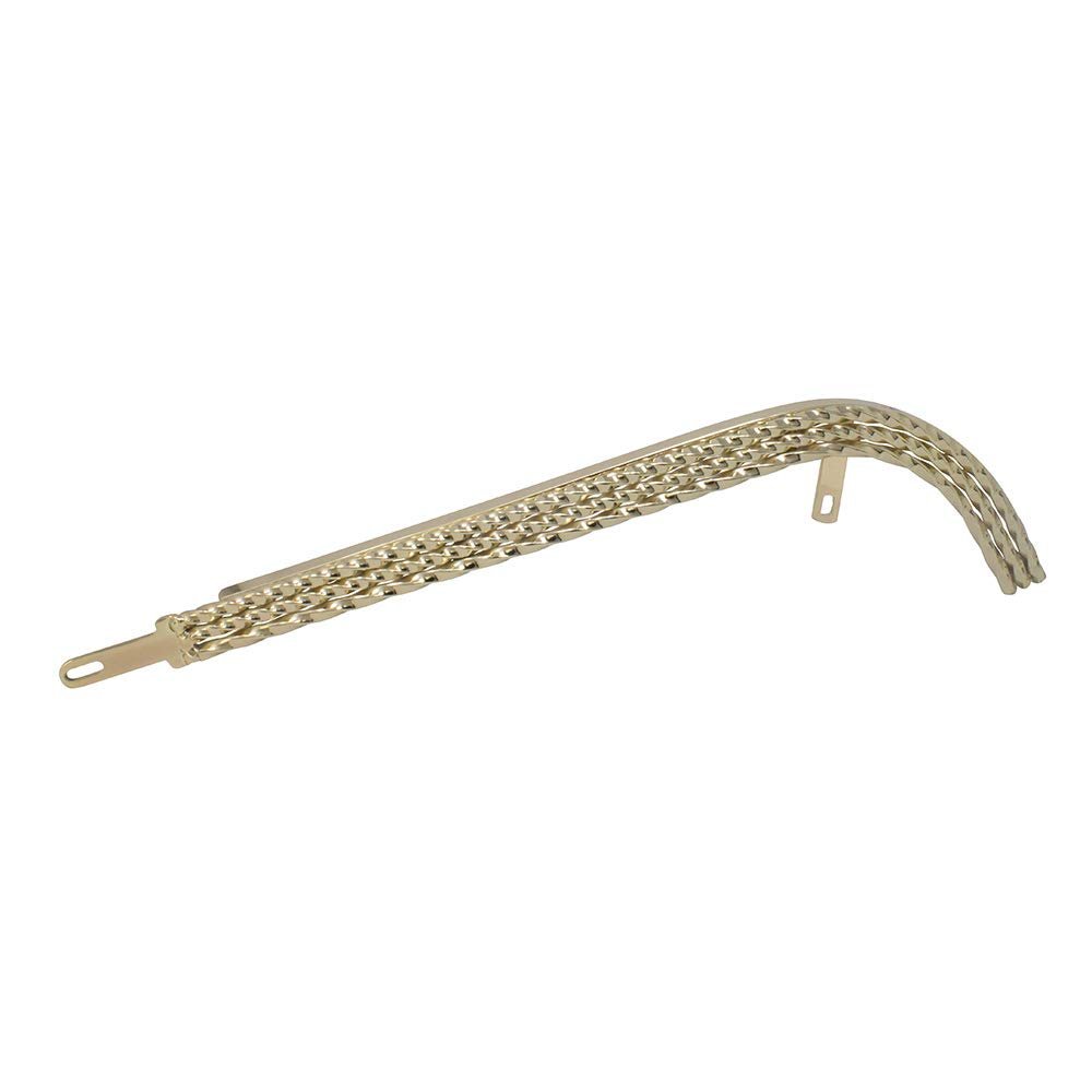 Fenix Lowrider Square Twisted Bike Chain Guard Chrome, Various Styles (Triple Gold)
