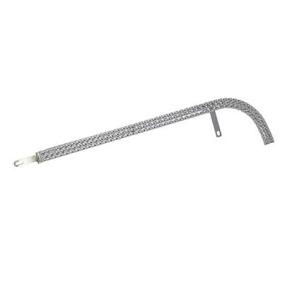 Fenix Beach Cruiser Square Twisted Bike Chain Guard Chrome, (Chrome)