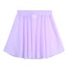 CHICTRY Children's Girl's Dance Sport Classics Chiffon Collection Wrap Over Skirt Lavender 5-6 view 2