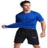 Akilex Mens Running Dry Fit T-Shirt Athletic Outdoor Short Sleeve Comfortable Sports Top view 3