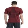 Akilex Mens Running Dry Fit T-Shirt Athletic Outdoor Short Sleeve Comfortable Sports Top view 3