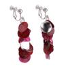 Grace Jun New Multi-layer Shell Dangle Drop Earrings and Clip on Earrings No Pierced for Women (361Clip-on) view 3