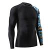 HUGE SPORTS Men's Splice UV Sun Protection UPF 50+ Skins Rash Guard Long Sleeves(HeyToucan, S) view 3