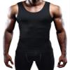 NELEUS Men's Athletic 3 Pack Compression Under Base Layer Sport Tank Top,Black,2XL,EUR 3XL view 2