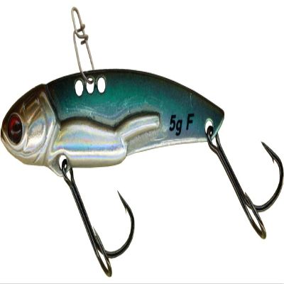 IMAKATSU Salty Mach Sonic Lure, 0.2 oz (7 g), Eco Friendly #MV-20 Silver Stripe