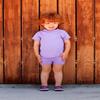 Made in USA Long Sleeve Baby Girls' Rashguard Swimming Suit Swim Tshirt Tee UPF50+ Sun Protection for Beach Pool Summer Fun, Deep Purple, 3/6m view 2