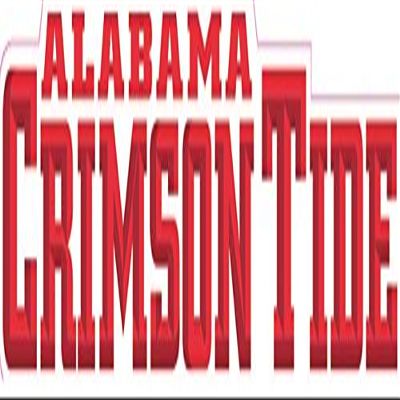 7 Inch University of Alabama Crimson Tide ACT Logo Removable Wall Decal Sticker Art NCAA Home Room Decor 7 by 1 Inches