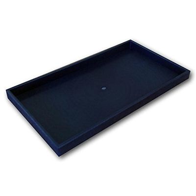 Gems on Display Plastic Stackable Tray-Black-Full Size-1"