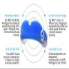 GuardLab APEX Mouthguard w/Case | Football, Basketball, Boxing, Wrestling, Soccer, Karate, Hockey, MMA | Adult & Youth | Pre-Indented for a Precise Fit (APEX/Standard Blue, Large) view 2