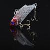 LENPABY?10pcs Sinking Rattling Wiggler VIB Lipless Crankbaits Hard Fishing Lures Vibe Vibration Rattle Hooks for Sea Bass & Trout 5.5cm/2.16"/10g view 3