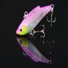 LENPABY?10pcs Sinking Rattling Wiggler VIB Lipless Crankbaits Hard Fishing Lures Vibe Vibration Rattle Hooks for Sea Bass & Trout 5.5cm/2.16"/10g view 4