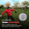 PowerNet Baseball & Softball Practice Net 7x7 FT with Accessories for Practice Pitching & Batting, Weighted Ball, Strike Zone Attachment (Pitching Kit, Black) view 4