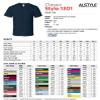 AlStyle Men's Classic Cotton Crew Neck Short Sleeve Plain T-Shirt 3-Pack-Assorted (Medium, Red, Red, Red) view 4