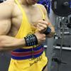 HYFAN Professional Wrist Elbow Knee Wraps Elastic Straps Brace Support Protector for Weightlifting Workout Bodybuilding Gym Fitness (Wrist, Blue) view 2