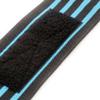 HYFAN Professional Wrist Elbow Knee Wraps Elastic Straps Brace Support Protector for Weightlifting Workout Bodybuilding Gym Fitness (Wrist, Blue) view 3