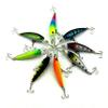 LENPABY 8 pcs Deep Diving Minnow Fishing Lures Crankbaits Kit for Bass and Trout Fishing Tackle 9cm/3.54"/8.3g view 2