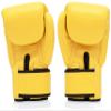 Fairtex BGV1 Muay Thai Boxing Training Sparring Gloves for Men, Women, Kids| Premium Quality, Light Weight & Shock Absorbent 14 oz Boxing Gloves -Yellow view 2