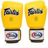 Fairtex BGV1 Muay Thai Boxing Training Sparring Gloves for Men, Women, Kids| Premium Quality, Light Weight & Shock Absorbent 14 oz Boxing Gloves -Yellow view 3