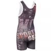KO Sports Gear Unisex Wrestling Singlet for Adult Wrestlers - Wrestling Singlet for Men & Women - Bold Durable Uniform, Stretchy Breathable Material - Bloody Gorilla, Adult X-Large view 3