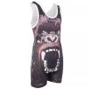 KO Sports Gear Unisex Wrestling Singlet for Adult Wrestlers - Wrestling Singlet for Men & Women - Bold Durable Uniform, Stretchy Breathable Material - Bloody Gorilla, Adult X-Small view 2