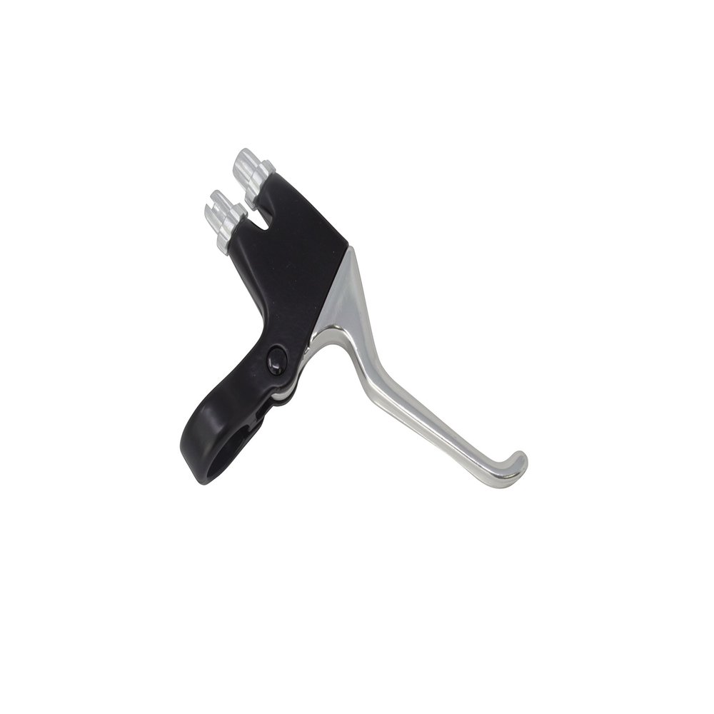 Fenix Bike Synchronous Brake Lever, Black/Chrome,22.2-23.8mm Clamp
